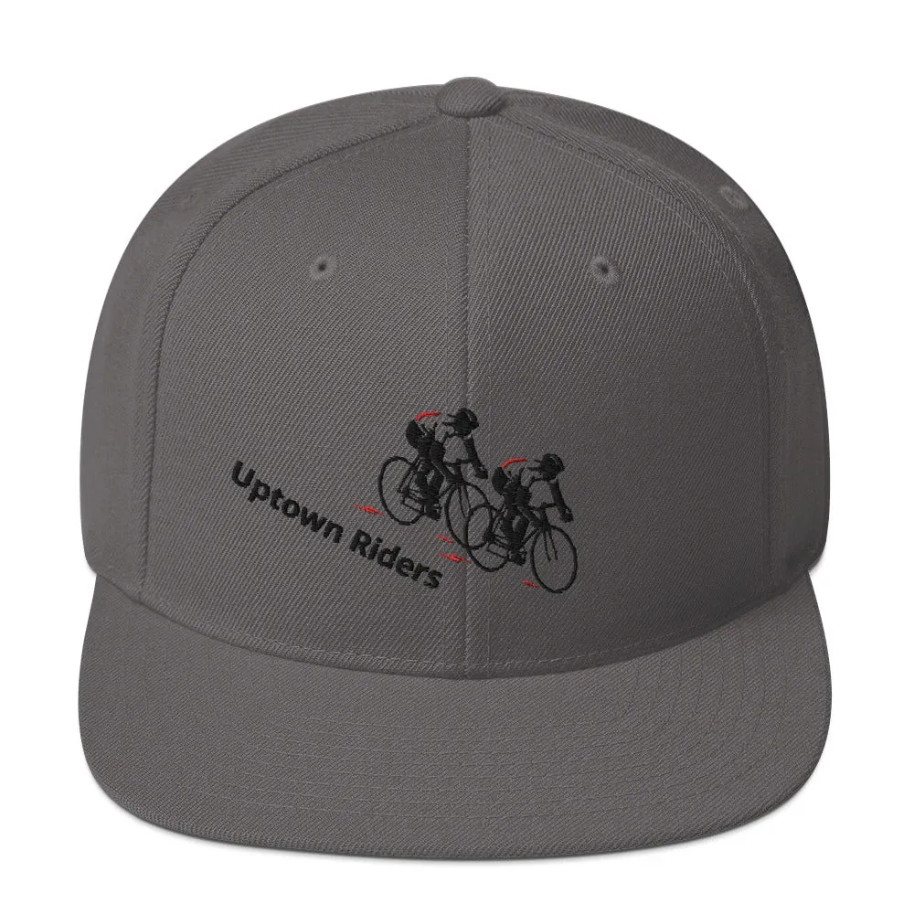 UPT Riders Black and Red Snapback Hat