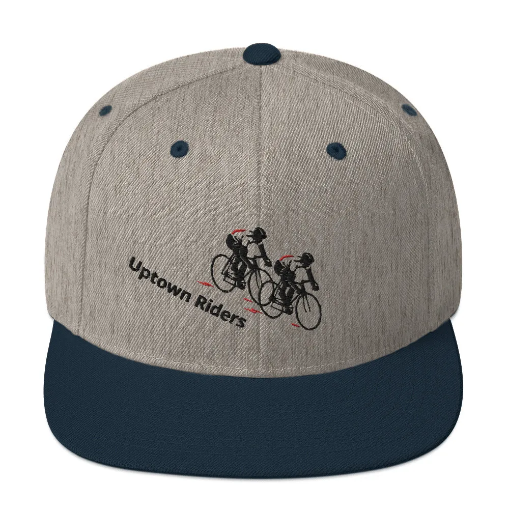 UPT Riders Black and Red Snapback Hat