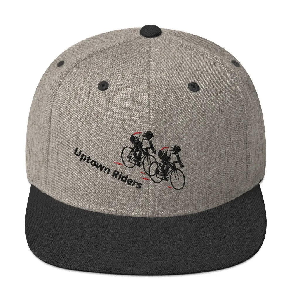 UPT Riders Black and Red Snapback Hat