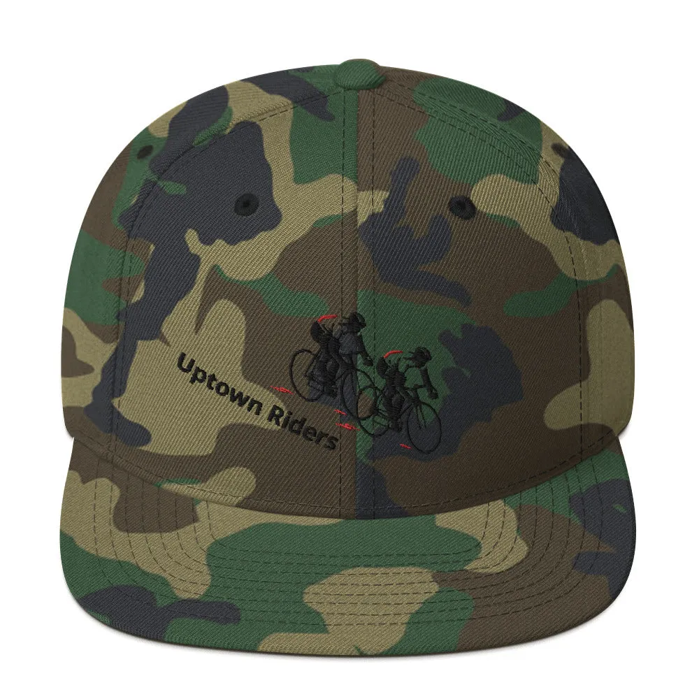 UPT Riders Black and Red Snapback Hat