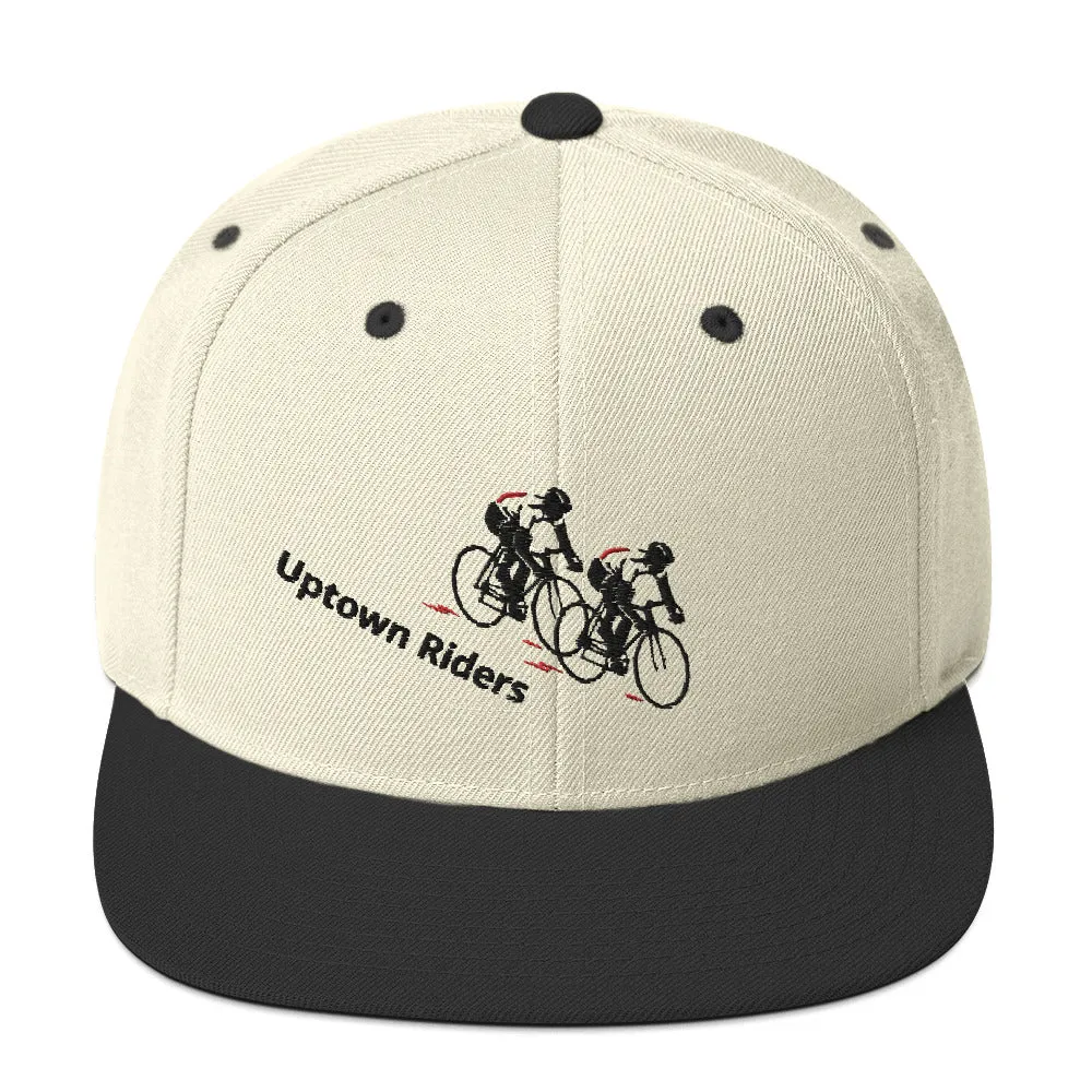 UPT Riders Black and Red Snapback Hat