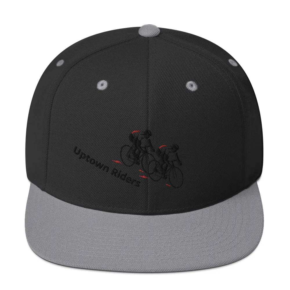 UPT Riders Black and Red Snapback Hat