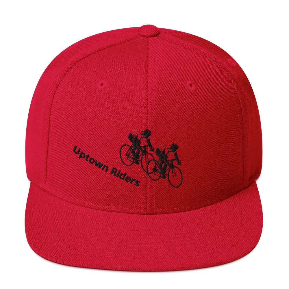 UPT Riders Black and Red Snapback Hat