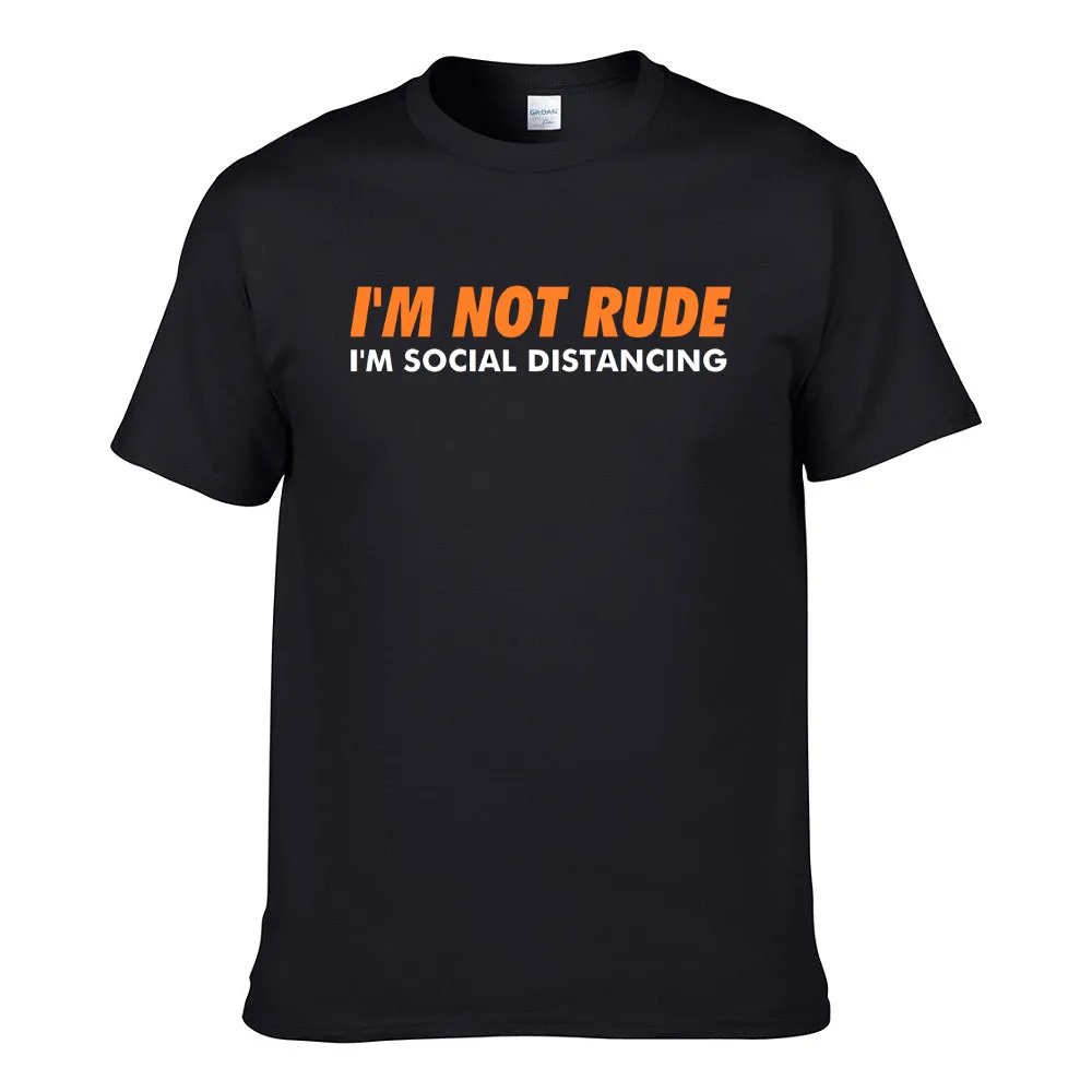 UT I'M NOT RUDE Premium Slogan MCO T-Shirt