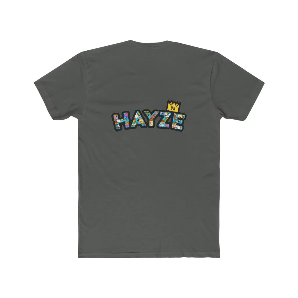 VACATION IN OUTER SPACE Men's Cotton Crew Tee