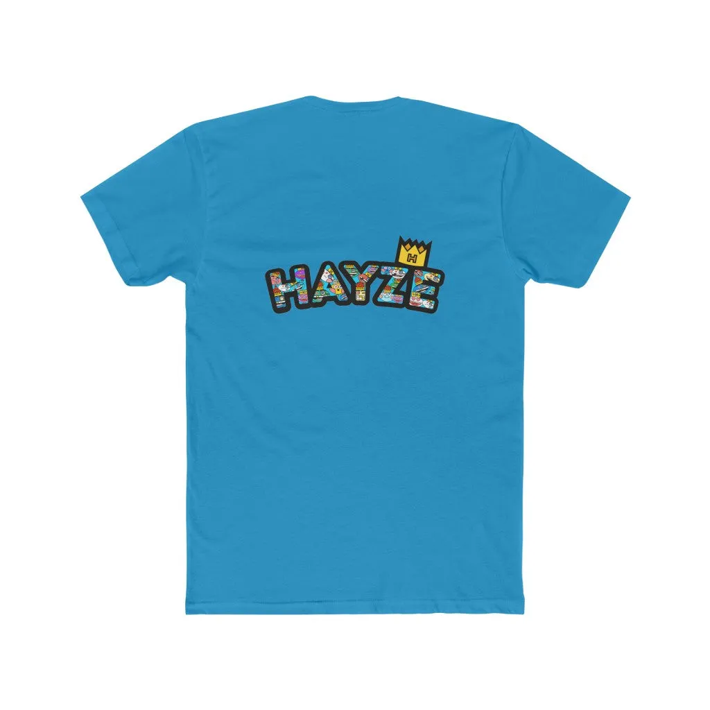 VACATION IN OUTER SPACE Men's Cotton Crew Tee