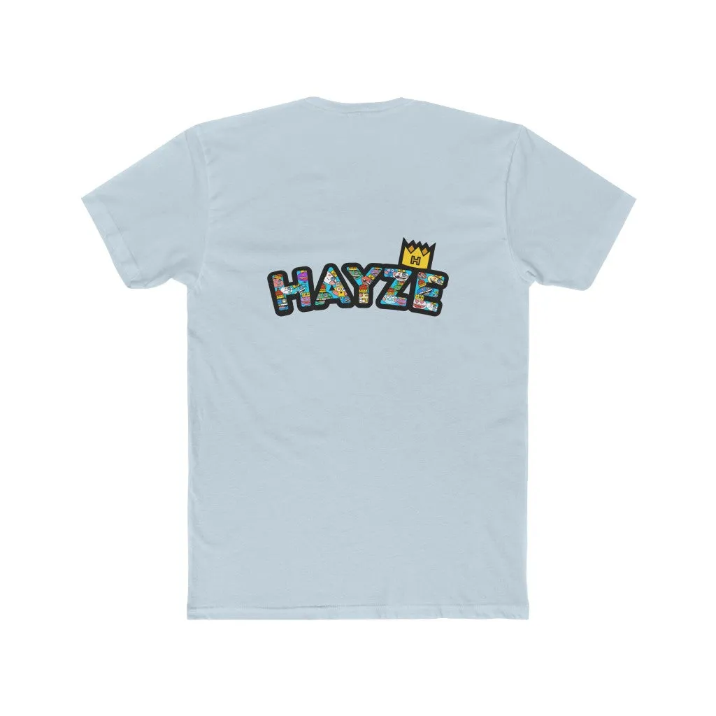 VACATION IN OUTER SPACE Men's Cotton Crew Tee