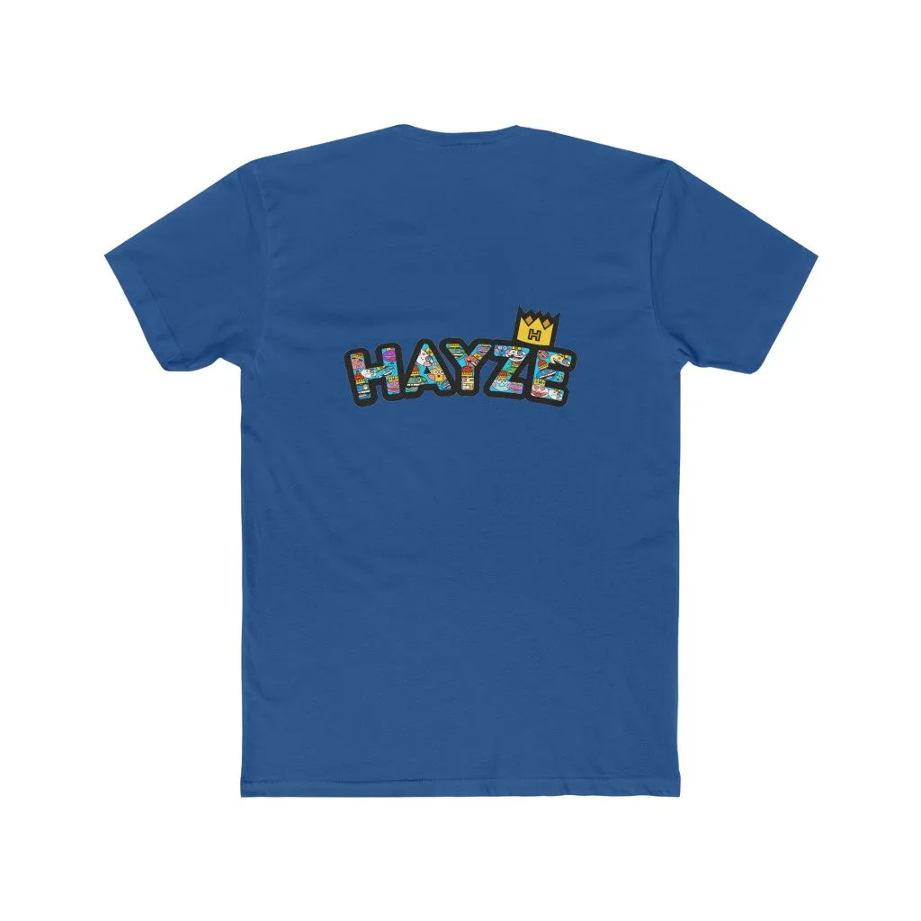 VACATION IN OUTER SPACE Men's Cotton Crew Tee