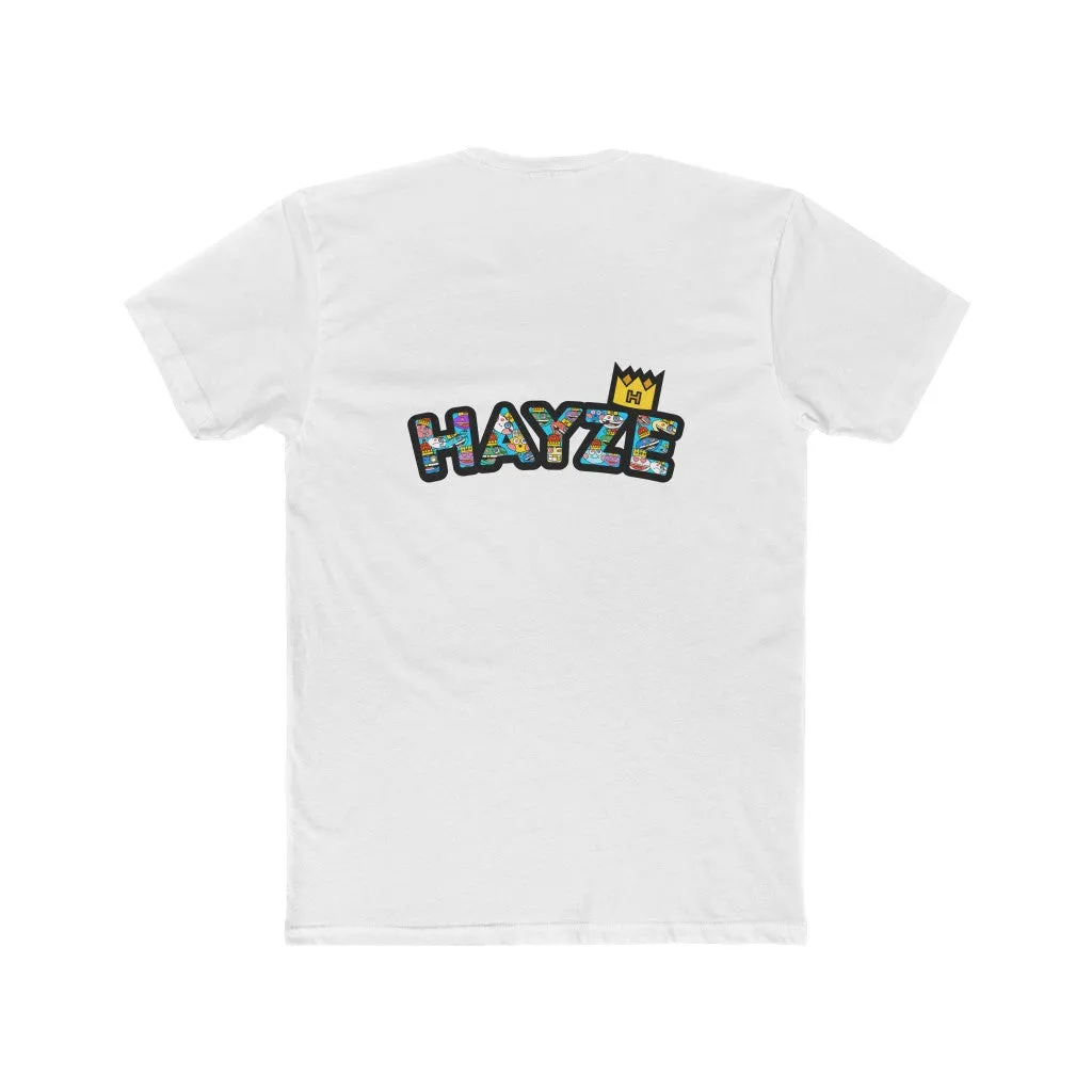 VACATION IN OUTER SPACE Men's Cotton Crew Tee
