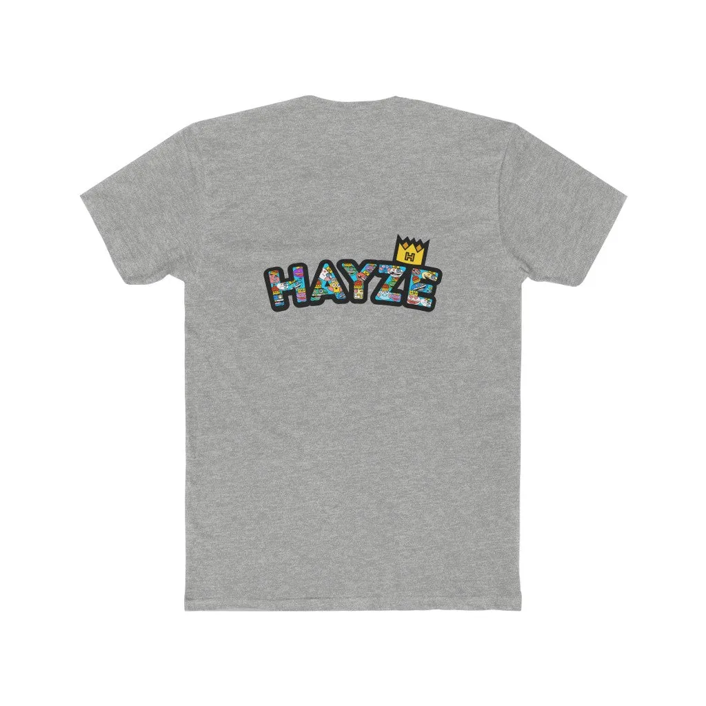 VACATION IN OUTER SPACE Men's Cotton Crew Tee