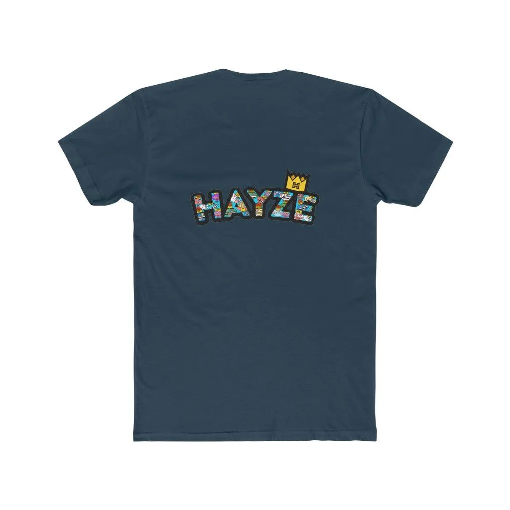 VACATION IN OUTER SPACE Men's Cotton Crew Tee