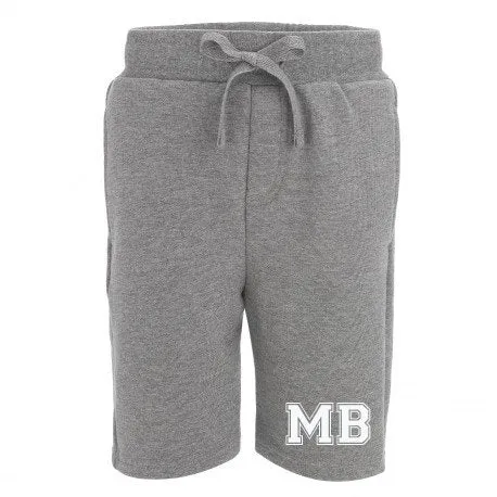 Varsity Initial Personalised Fleece Shorts