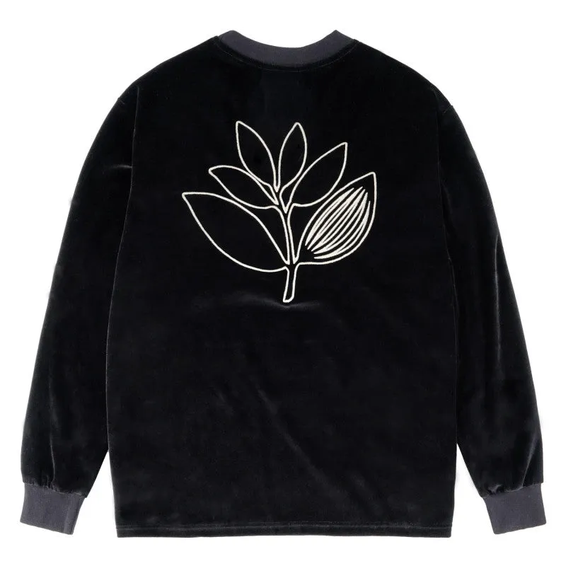 VELVET LS TEE BLACK