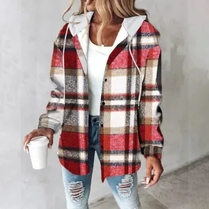 Veronica™ - Cozy Plaid Jacket