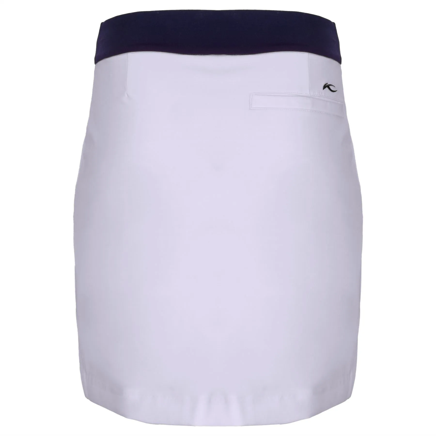 Vienna Collagen Skort White/Atlanta Blue