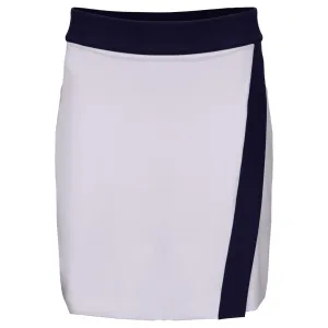 Vienna Collagen Skort White/Atlanta Blue