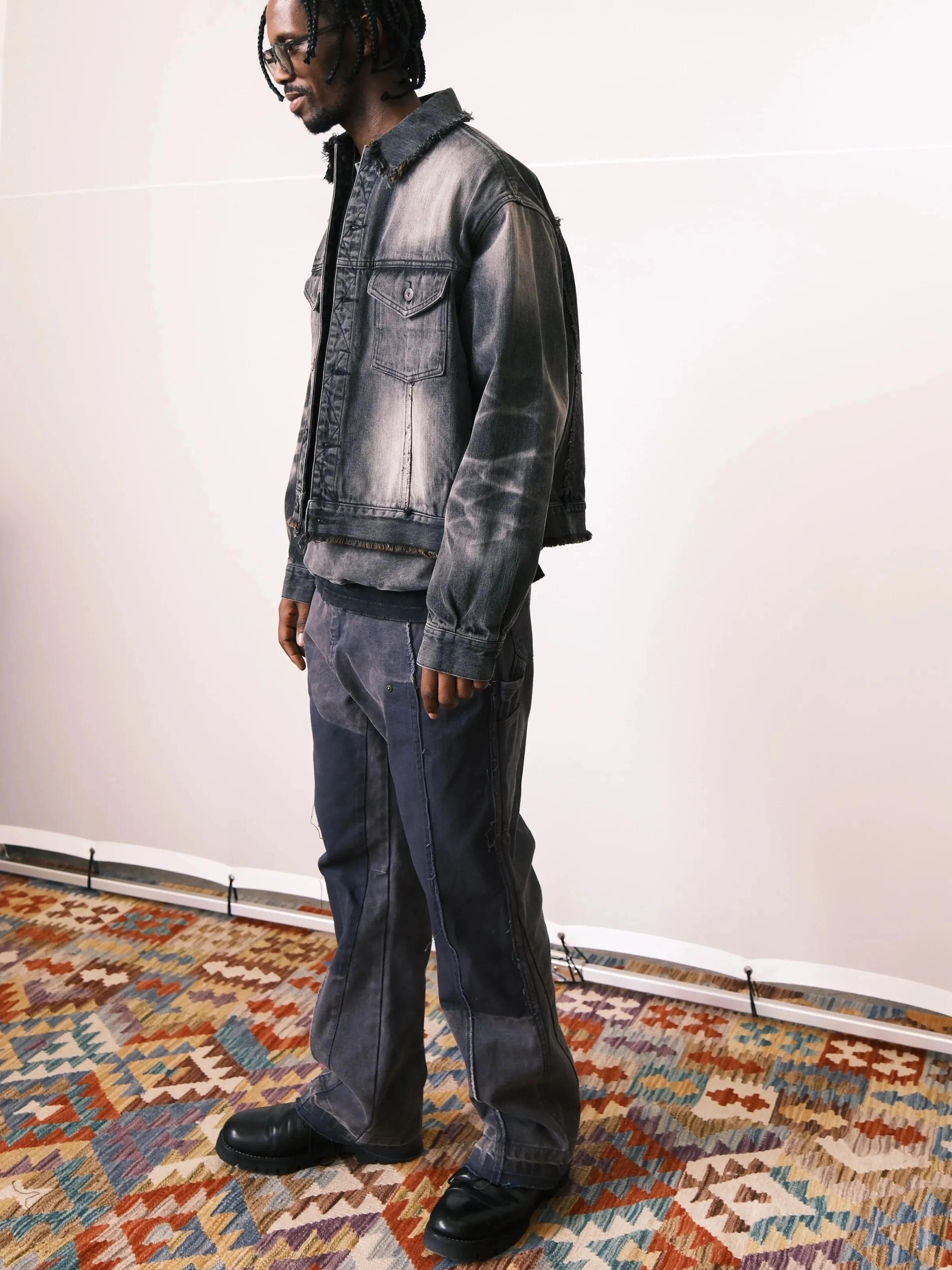 Vintage Washed Denim Jacket