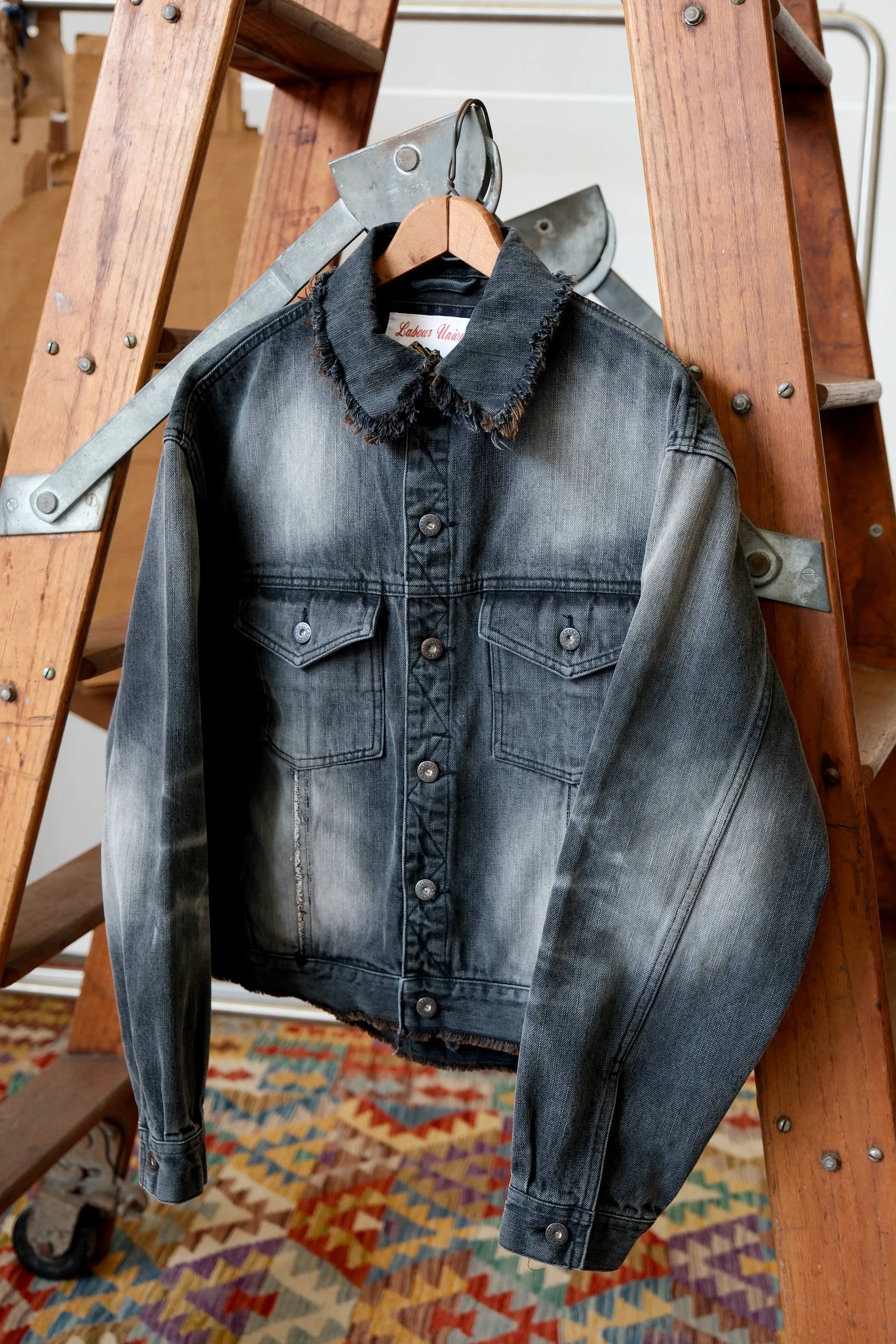 Vintage Washed Denim Jacket