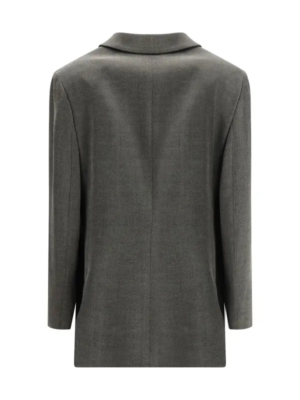 Viscose Blend Double Tailored Jacket