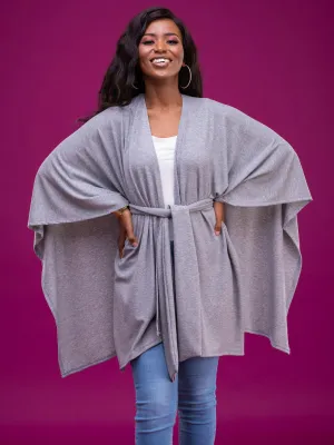 Vivo Rosie Shawl - Light Grey
