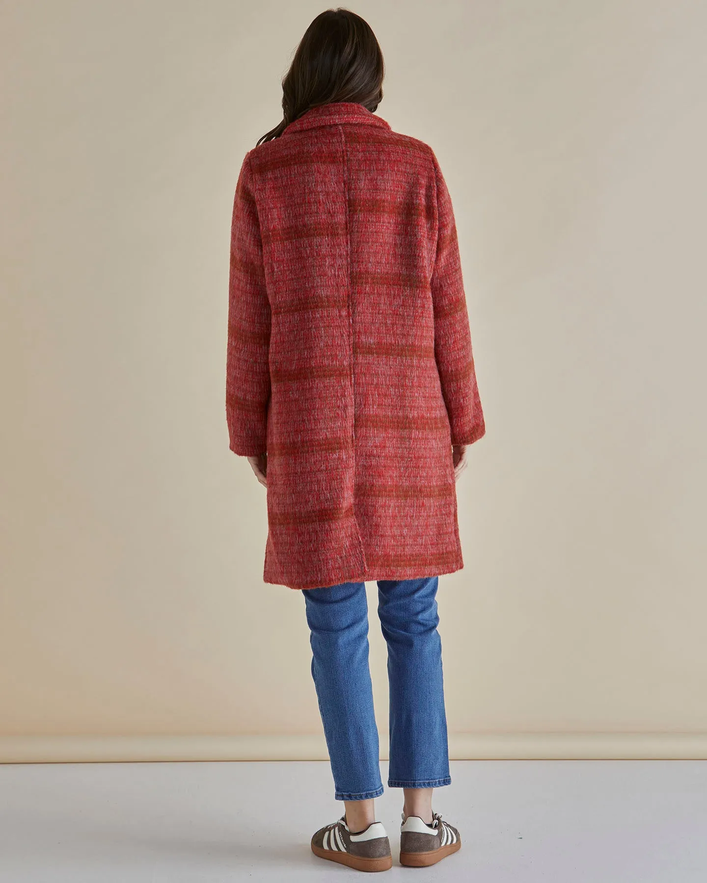 Wanda Coat - Rouge Red