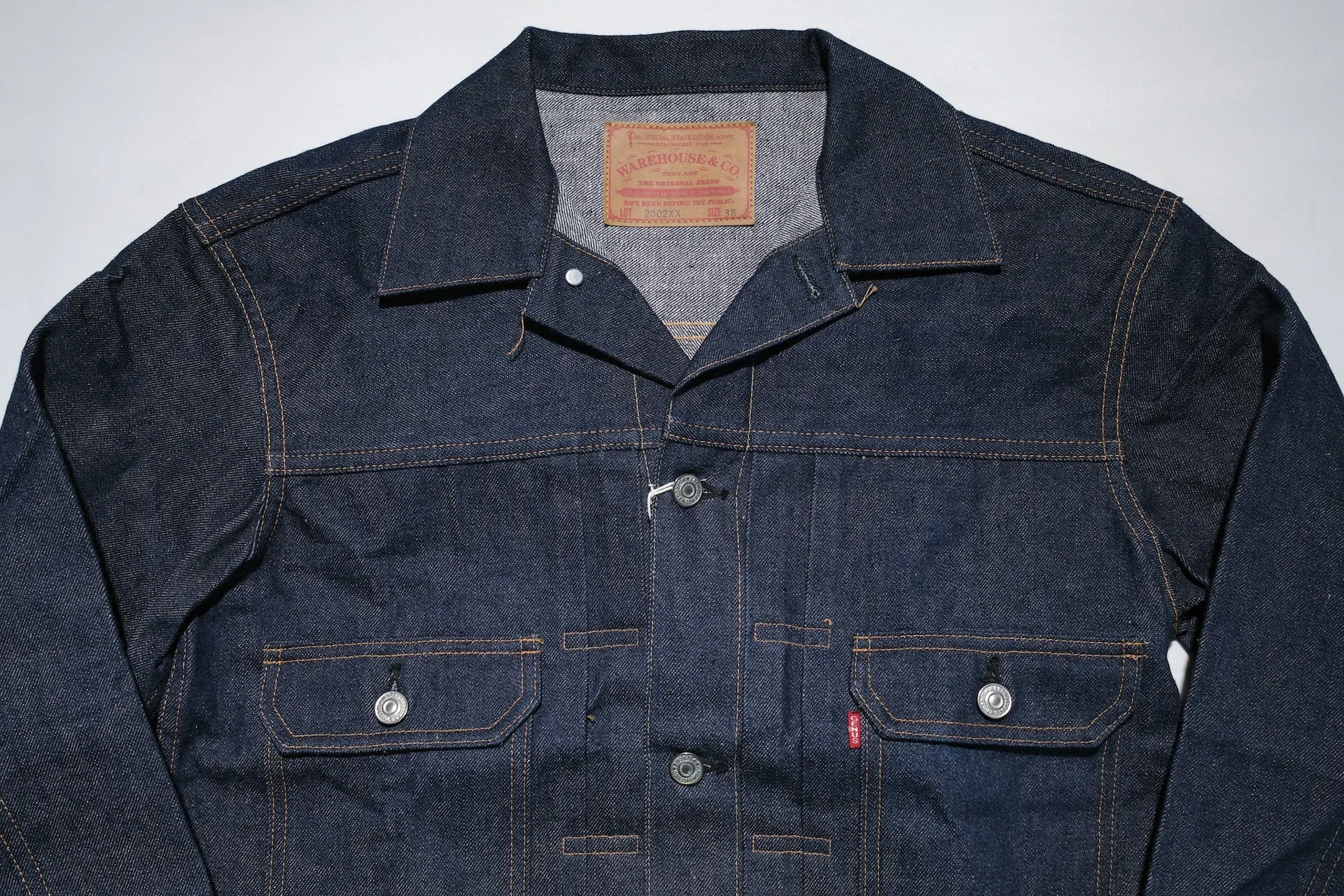 Warehouse 2002XX 14oz Early 60s Type 2 Denim Jacket