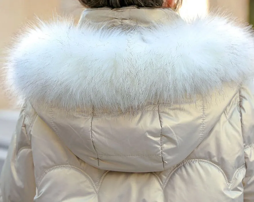 Waterproof Relaxed-Fit Quilted Puffer Jacket for Women