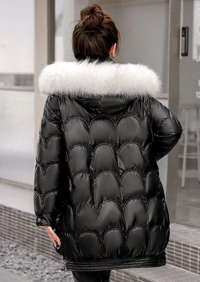 Waterproof Relaxed-Fit Quilted Puffer Jacket for Women