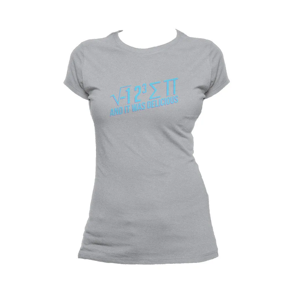 Weird Science I 8 Sum Pi Official Women's T-shirt (Heather Grey)