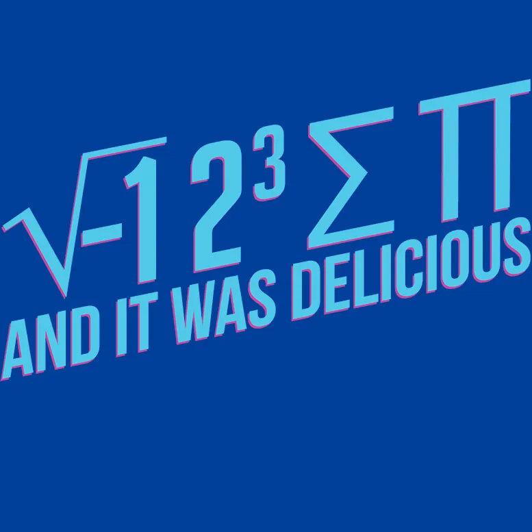 Weird Science I 8 Sum Pi Official Women's T-shirt (Royal Blue)
