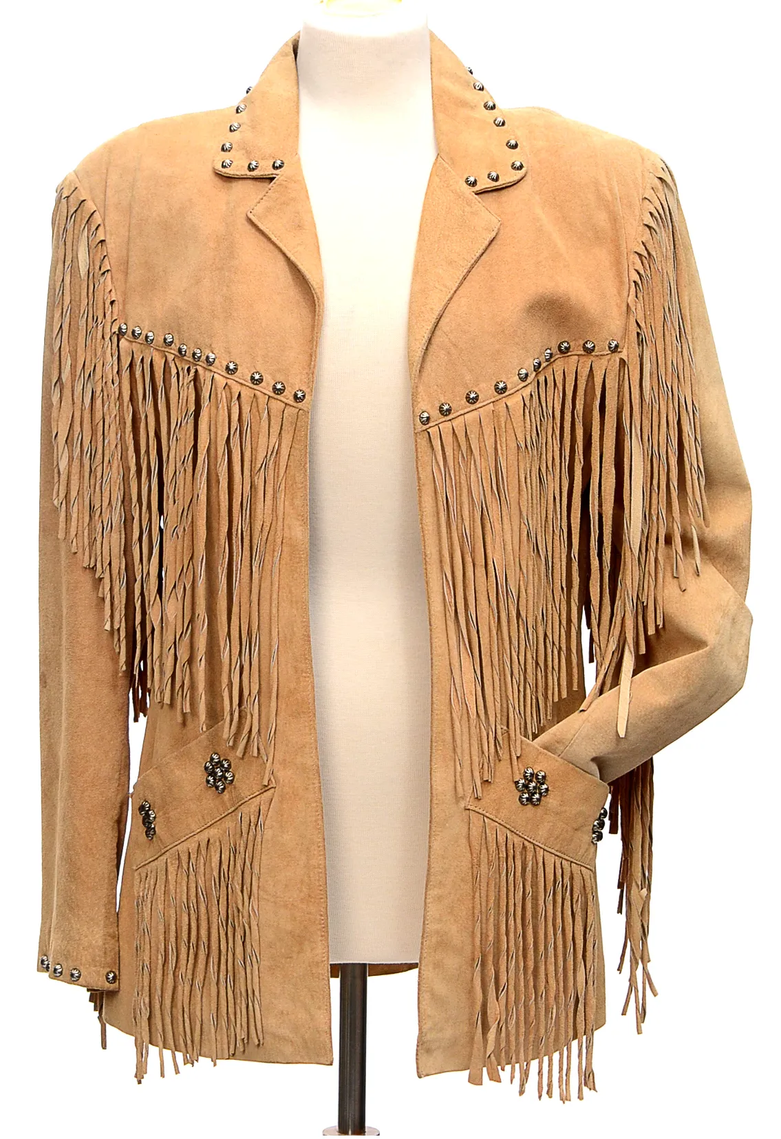 Western Fringe Suede Leather Jacket for Women Cowgirl WFJ1001