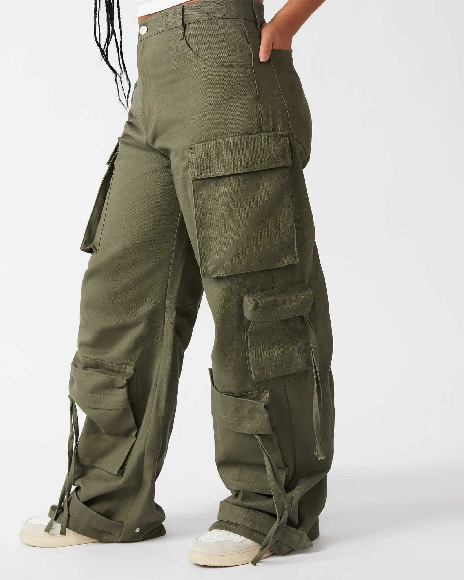 wide leg DUO cargo pants