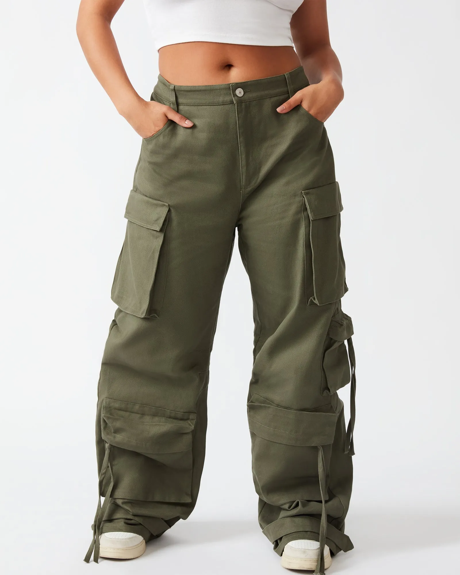 wide leg DUO cargo pants