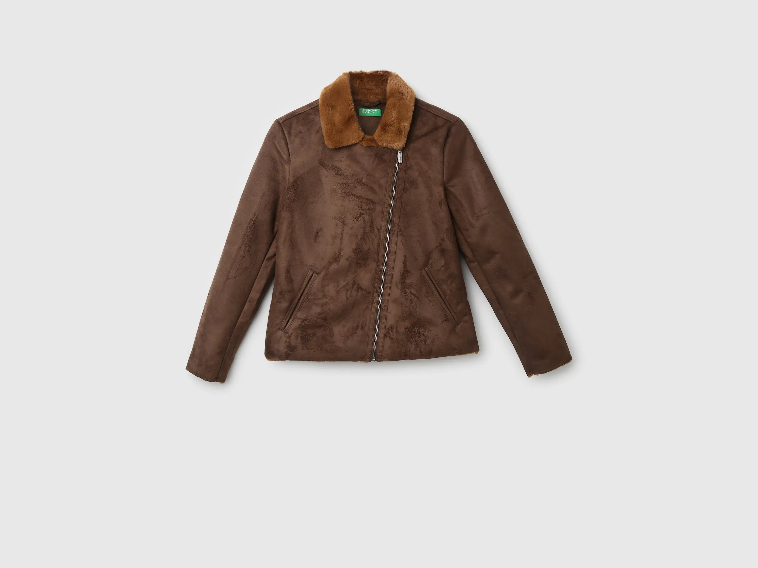 Women Solid Collared Neck Jacket
