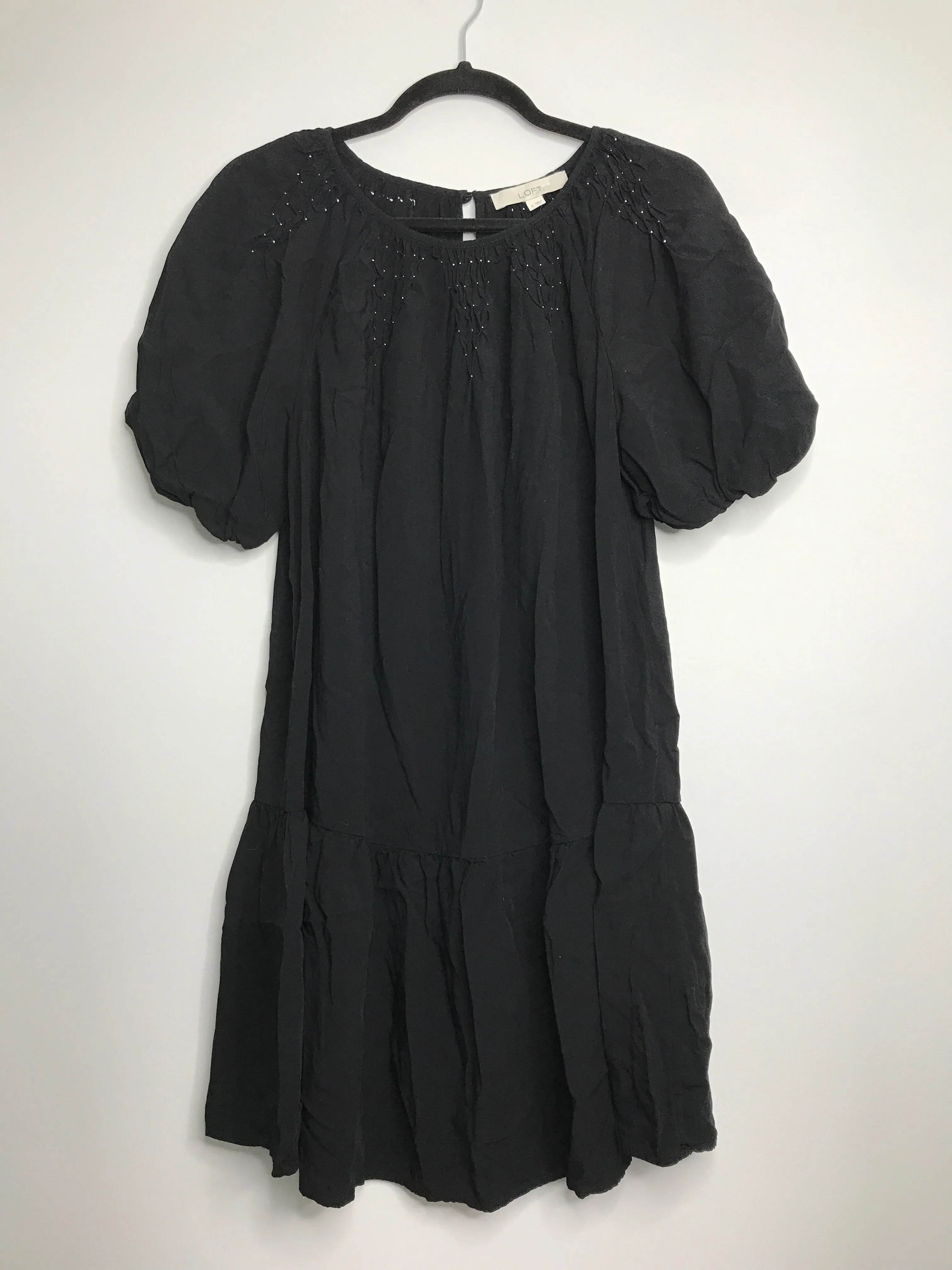Womens Size Sm Misses Black Loft Dress