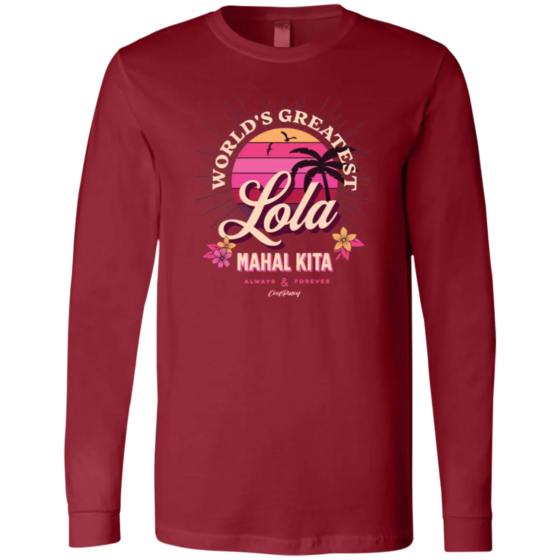 Worlds Greatest Lola Jersey Long Sleeve T-Shirt