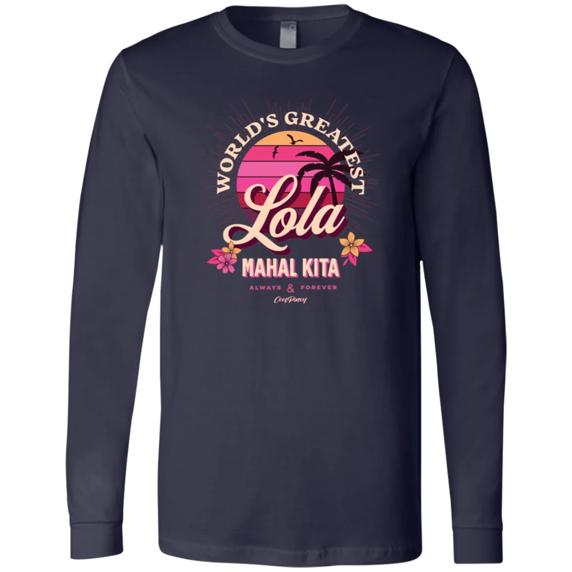 Worlds Greatest Lola Jersey Long Sleeve T-Shirt