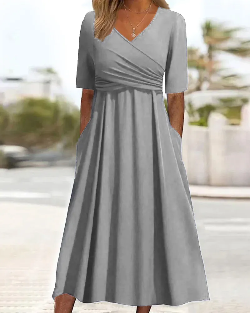 Yara - Elegant Tummy Covering Dress